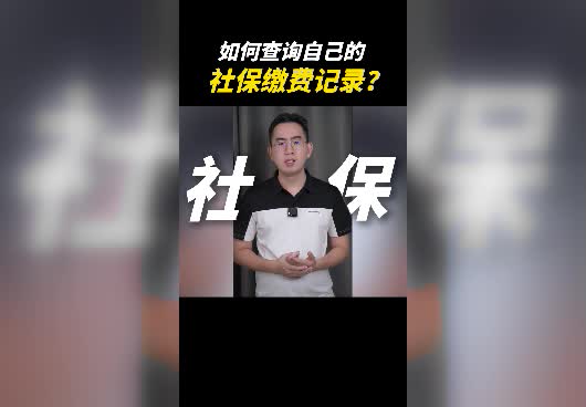 如何<em>查询</em>自己的社保缴费记录？